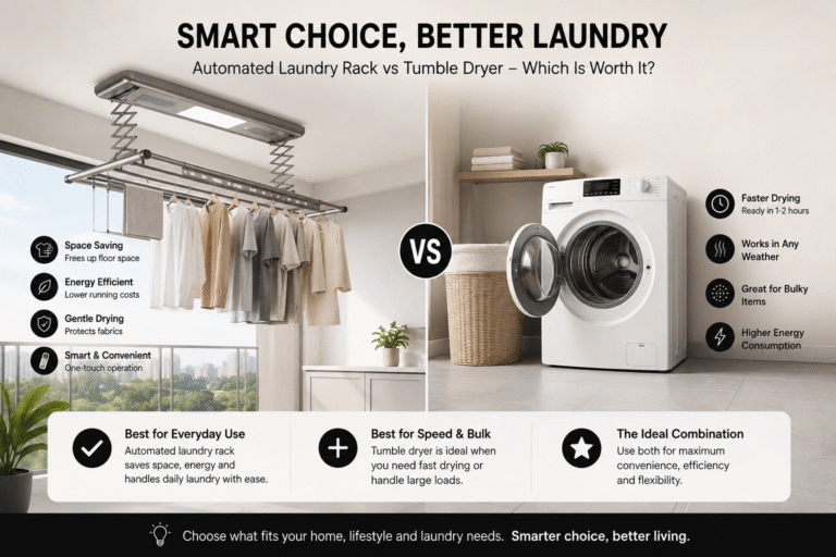 automated laundry rack