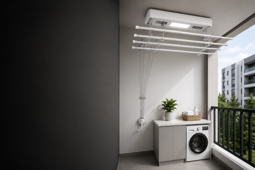 automated laundry rack